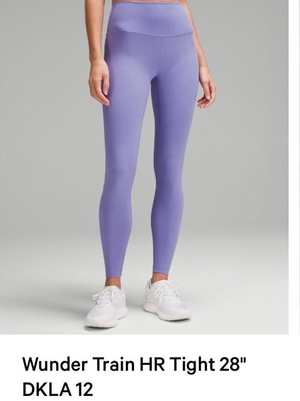 lululemon athletica Wunder Train High-Rise Tights — Lavender Purple